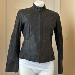 ALFANI leather jacket